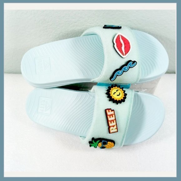 Reef Patch Me Up Patch Me Up Size 7, Removable patches. Mix & Match. Sandals - Picture 7 of 8